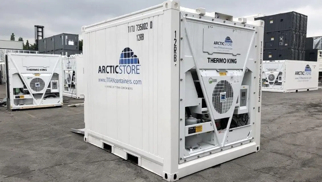 10-stopowy kontener chłodniczy ArcticStore do wynajęcia