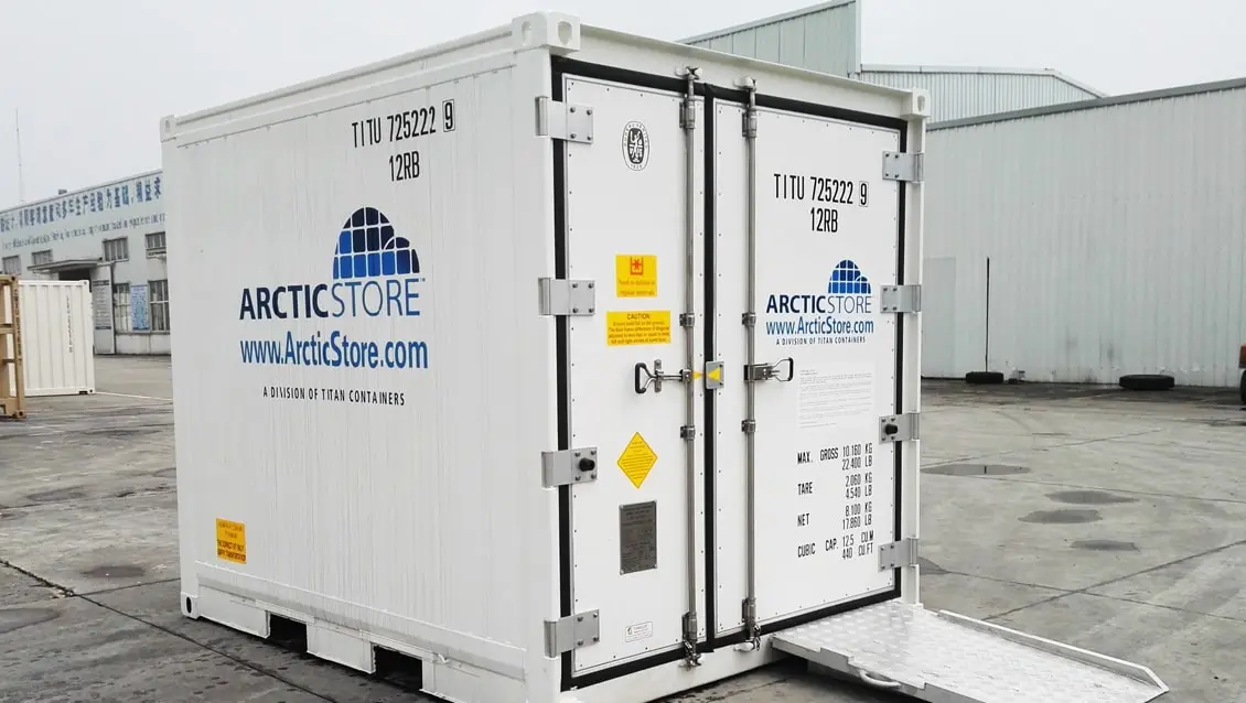 10-stopowy kontener chłodniczy ArcticStore do wynajęcia