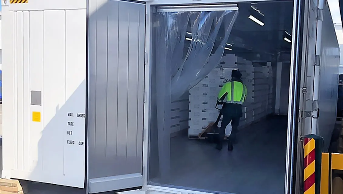 20-stopowe modułowe kontenery chłodnicze Arctic SuperStore do wynajęcia