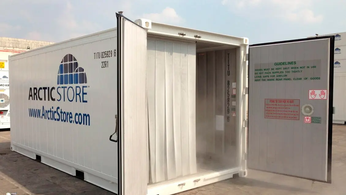 Kontenery chłodnicze 20ft ArcticStore Cold Storage Solutions do wynajęcia