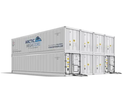 Arctic MegaStore – dwupiętrowa chłodnia o otwartej przestrzeni