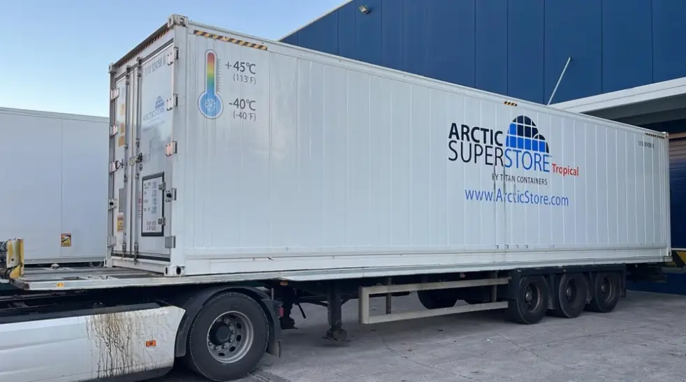 Logistyka łańcucha chłodniczego Arctic Superstore